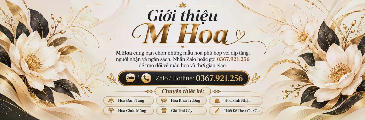 Ảnh bìa Shop hoa tươi Sơn Tịnh Quảng Ngãi - Chọn sắc hoa cho người thương